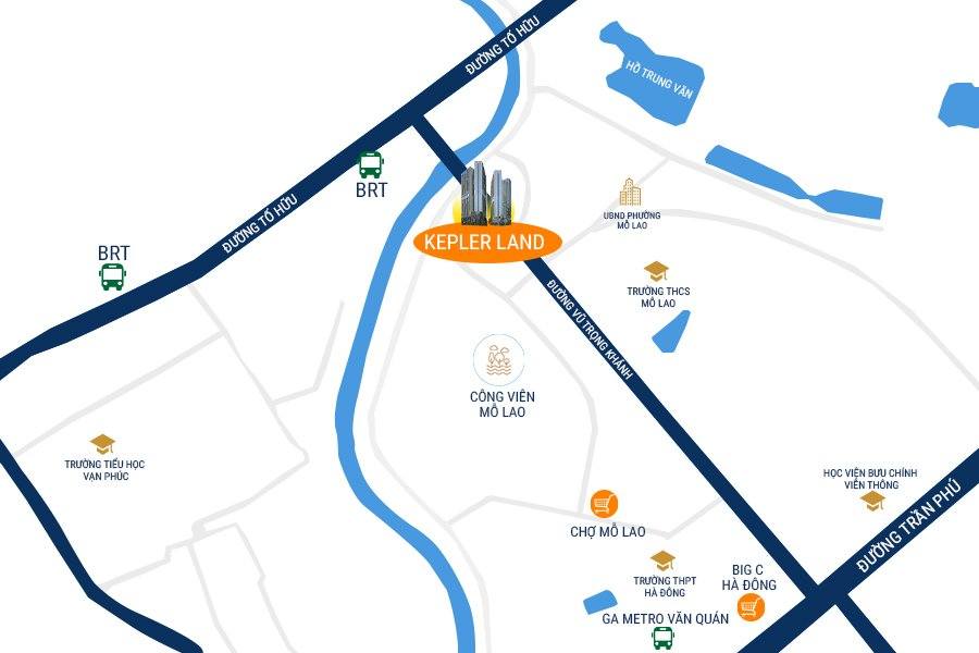 vi tri kepler land mỗ lao hà đông